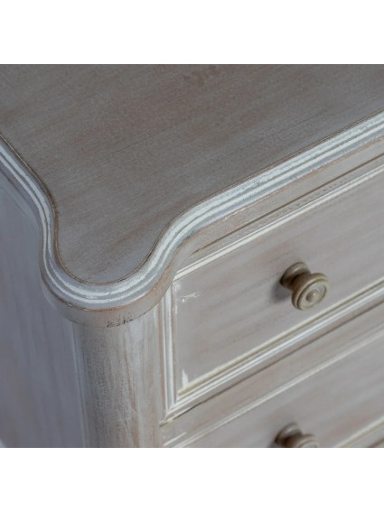 LIENZO 80 X 45 mueble auxiliar marrón claro-madera