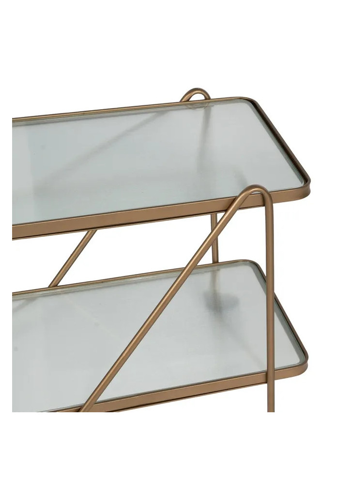 CÓCTEL 61 X 40 camareras ruedas oro