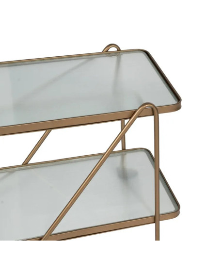 CÓCTEL 61 X 40 camareras ruedas oro