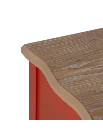 LIRIA TERRACOTA 80 X 38 mesita madera