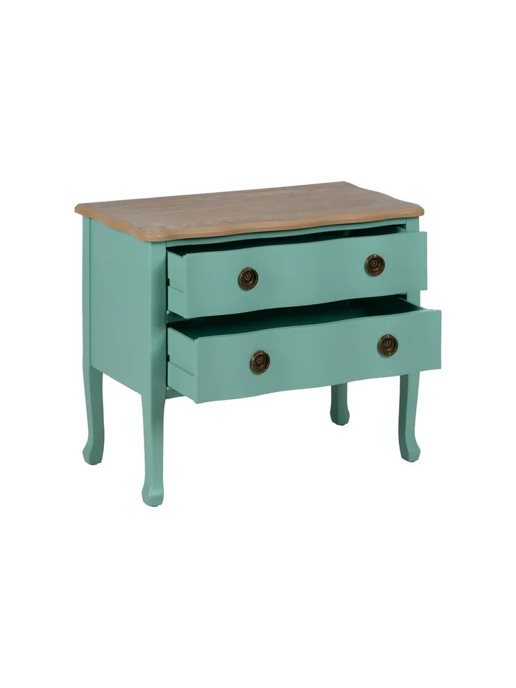 LIRIA TURQUESA 80 X 38 mesita madera