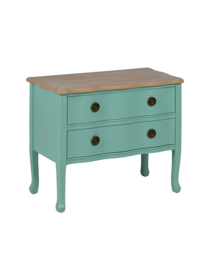 LIRIA TURQUESA 80 X 38 mesita madera