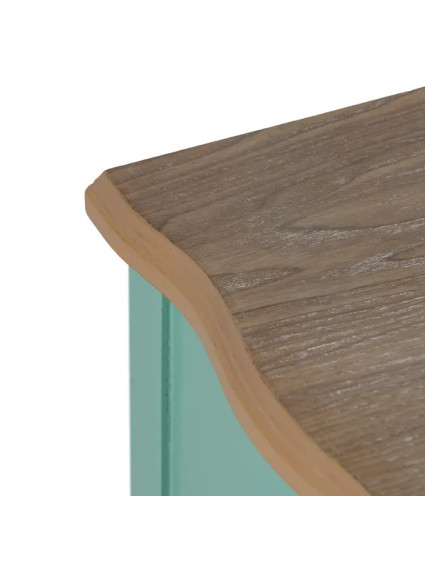 LIRIA TURQUESA 80 X 38 mesita madera