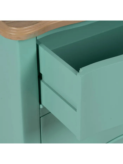 LIRIA TURQUESA 80 X 38 mesita madera