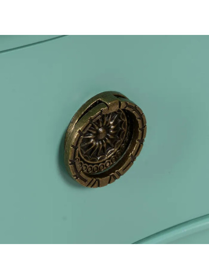 LIRIA TURQUESA 80 X 38 mesita madera