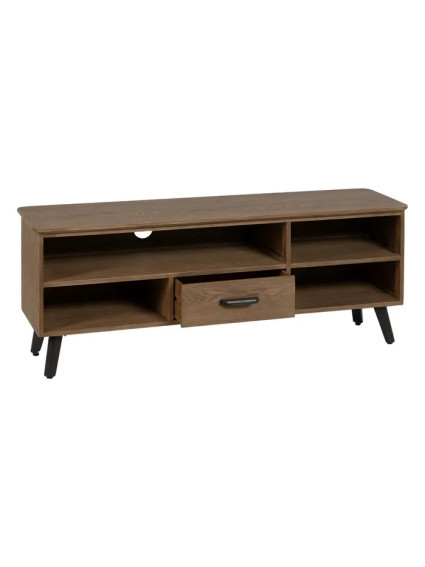 ÉPOCA 150 X 41 mueble TV negro madera-metal