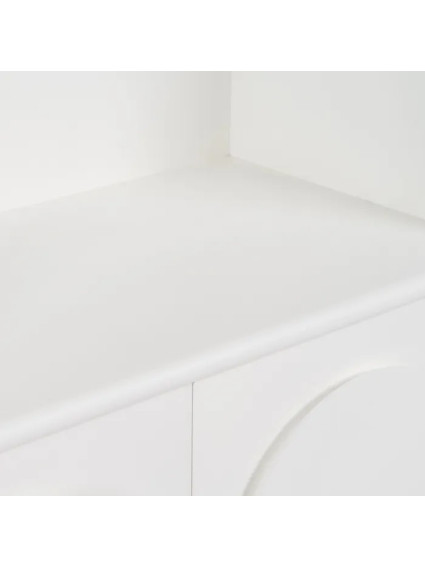 ARCO 80 X 40 librería blanco DM-madera
