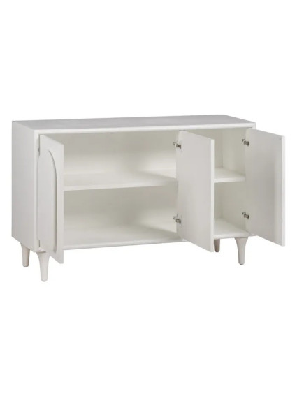 ARCO 120 X 40 Aparador blanco madera DM-madera