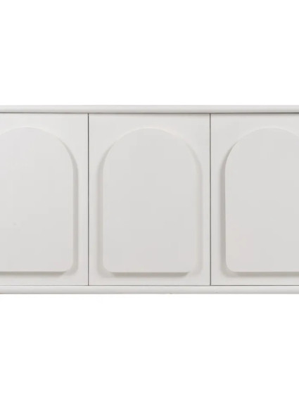 ARCO 120 X 40 Aparador blanco madera DM-madera
