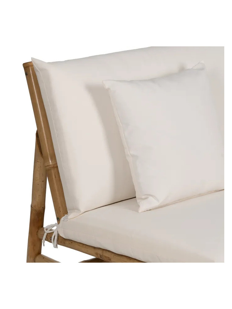 JUNCO 200 X 86 sofá 3 plazas natural bambú