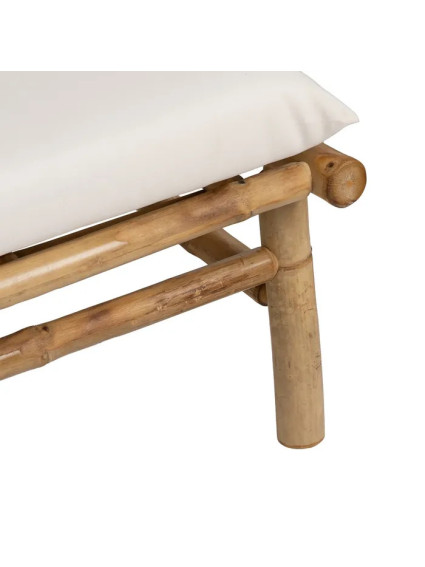 JUNCO 200 X 86 sofá 3 plazas natural bambú