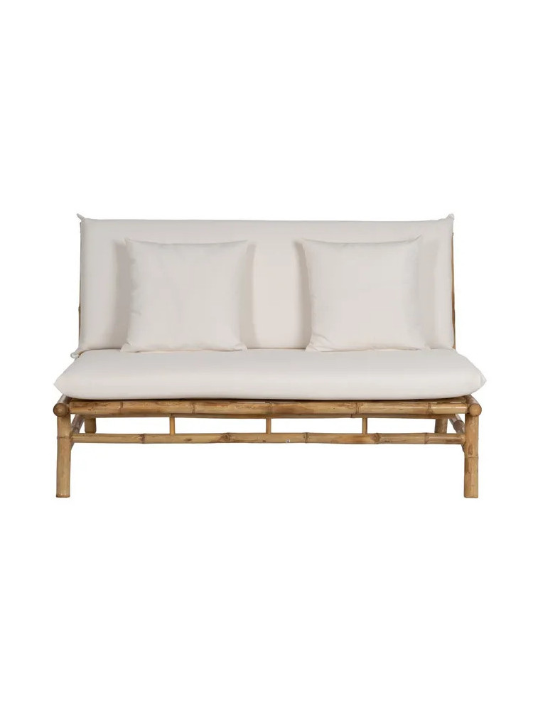 JUNCO 135 X 86 sofá 2 plazas natural bambú