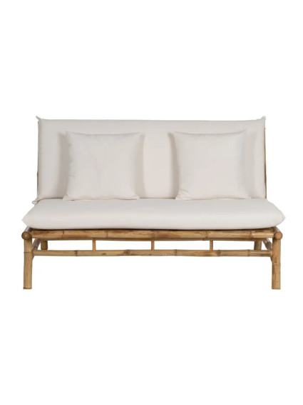 JUNCO 135 X 86 sofá 2 plazas natural bambú