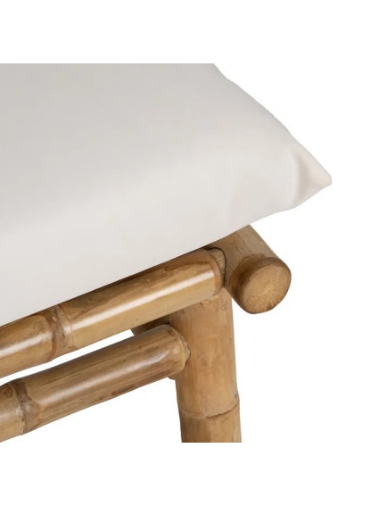 JUNCO 135 X 86 sofá 2 plazas natural bambú