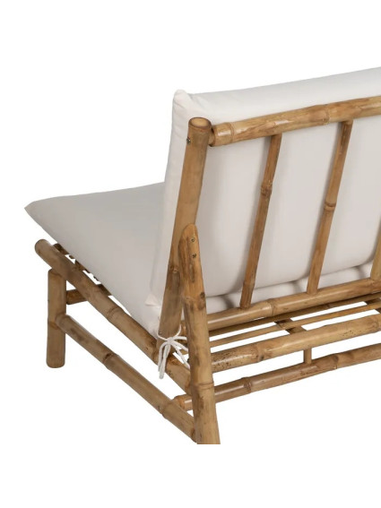 JUNCO 135 X 86 sofá 2 plazas natural bambú