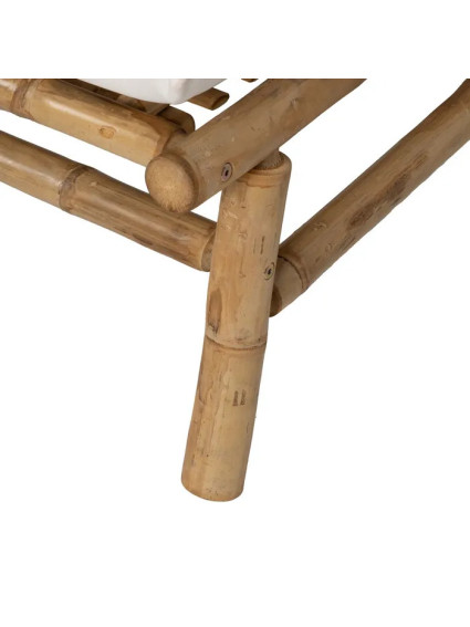 JUNCO 135 X 86 sofá 2 plazas natural bambú