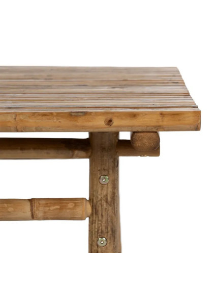 JUNCO 100 X 70 mesa centro grande bambú