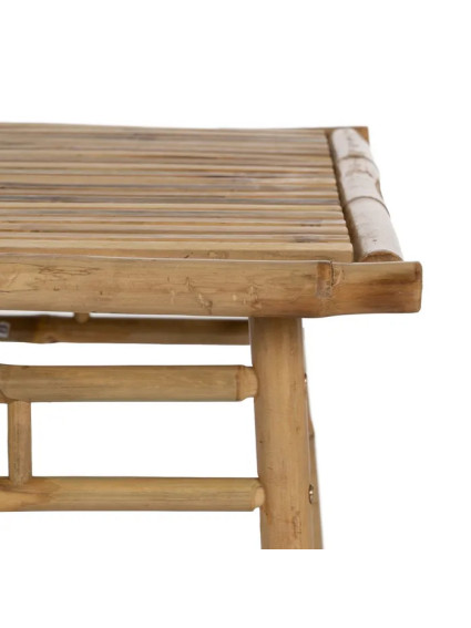 JUNCO 100 X 70 | Mesa de centro pequeña de bambú