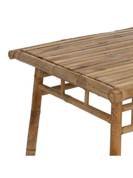 JUNCO 100 X 70 | Mesa de centro pequeña de bambú