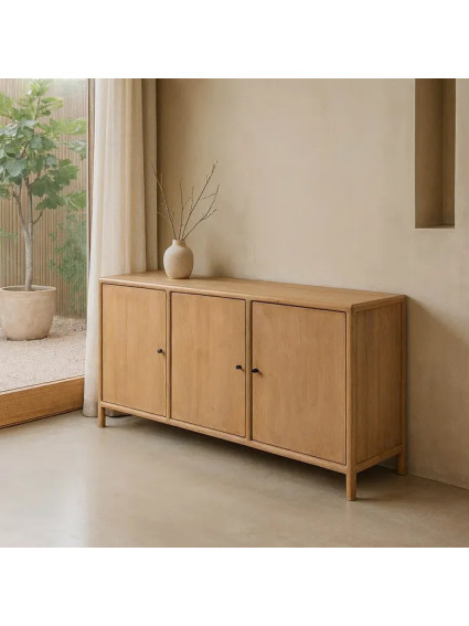 ESTEPA 160 X 40 aparador natural madera