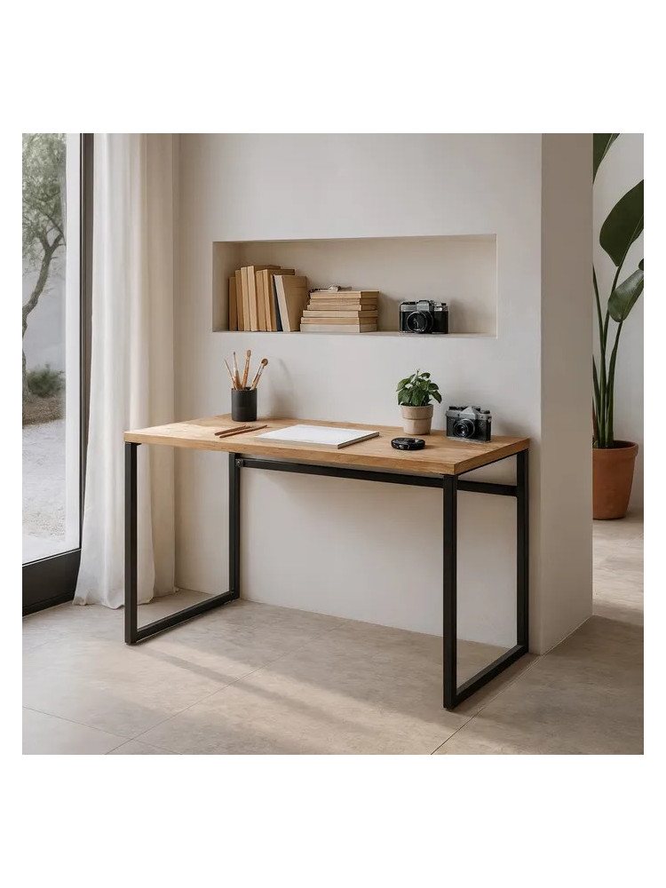 SOLANA 120 X 60 escritorio madera-metal