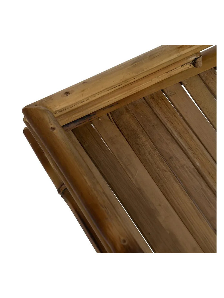 JUNCO 56 X 56 mesa auxiliar bambú