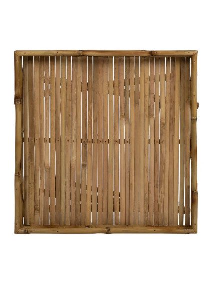 JUNCO 56 X 56 mesa auxiliar bambú