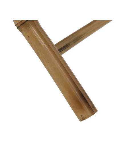 JUNCO 56 X 56 mesa auxiliar bambú