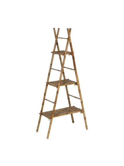 JUNCO 78 X 40 estantería triangular natural bambú