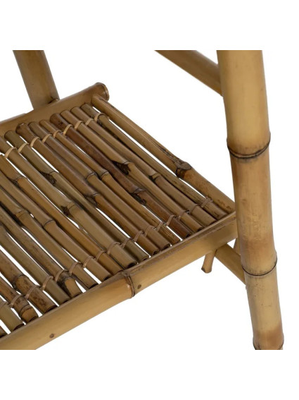 JUNCO 78 X 40 estantería triangular natural bambú