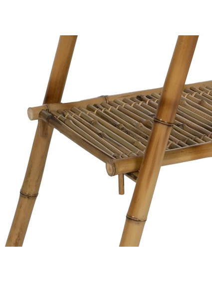 JUNCO 78 X 40 estantería triangular natural bambú