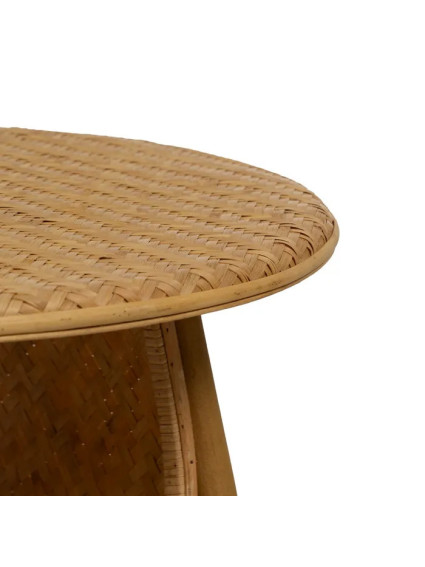 Mesa de centro de bambú