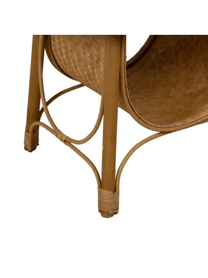 mesa colonial de bambú
