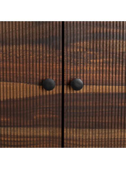 ÉBANO 90 X 40 armario madera marrón-negro