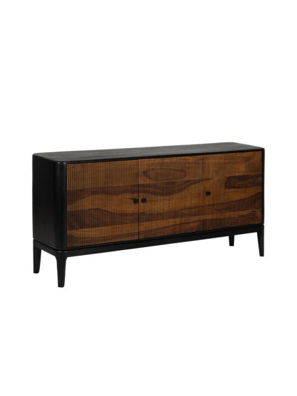 ÉBANO 160 X 40 aparador marrón-negro