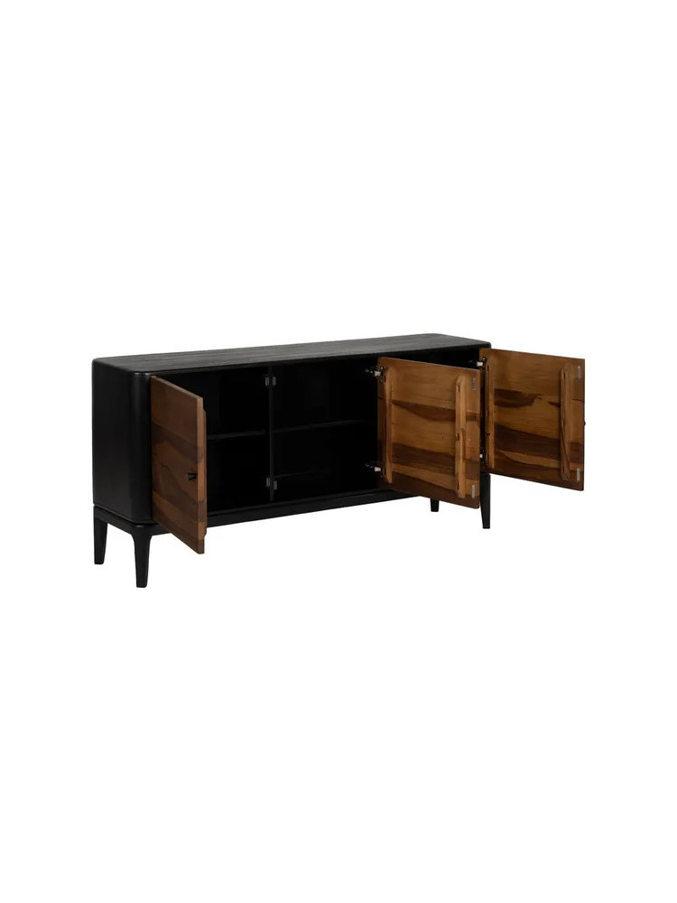 ÉBANO 160 X 40 aparador marrón-negro