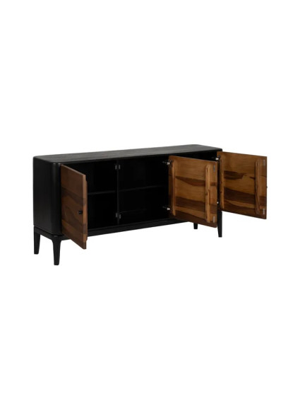 ÉBANO 160 X 40 aparador marrón-negro
