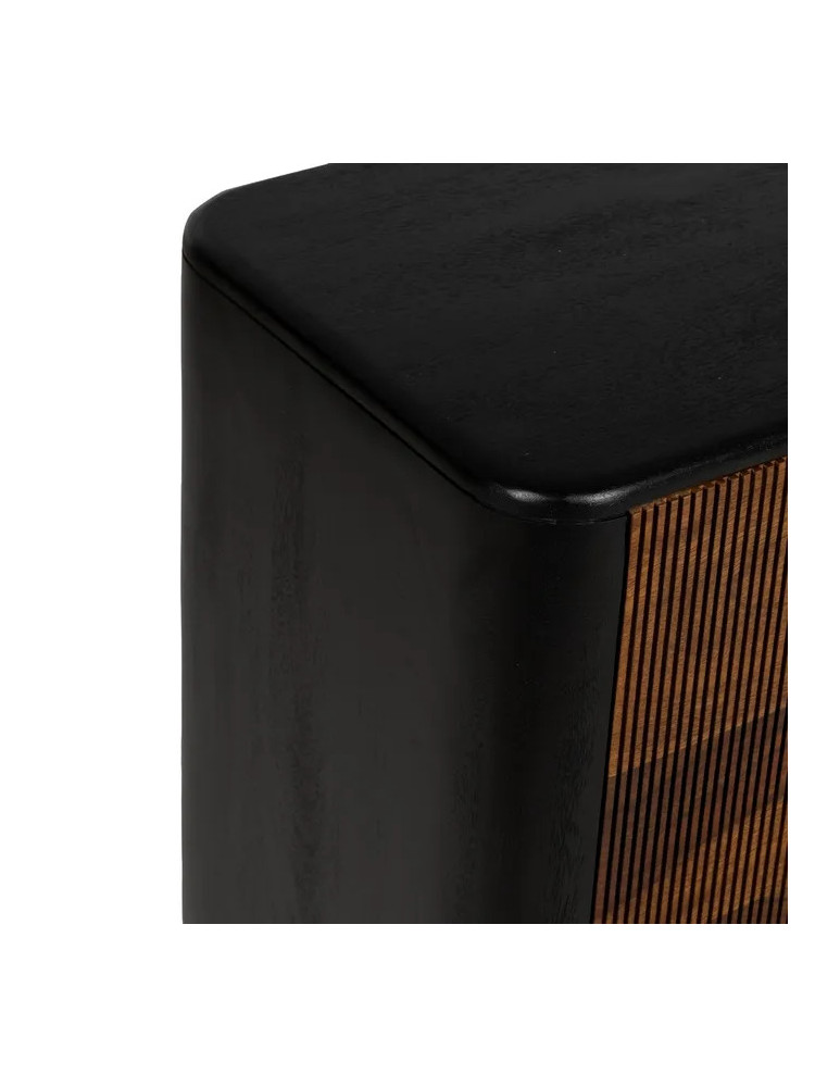 ÉBANO 160 X 40 aparador marrón-negro