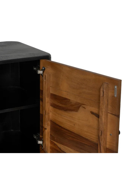 ÉBANO 160 X 40 aparador marrón-negro
