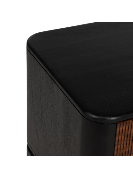 ÉBANO 160 X 40 mueble TV marrón-negro