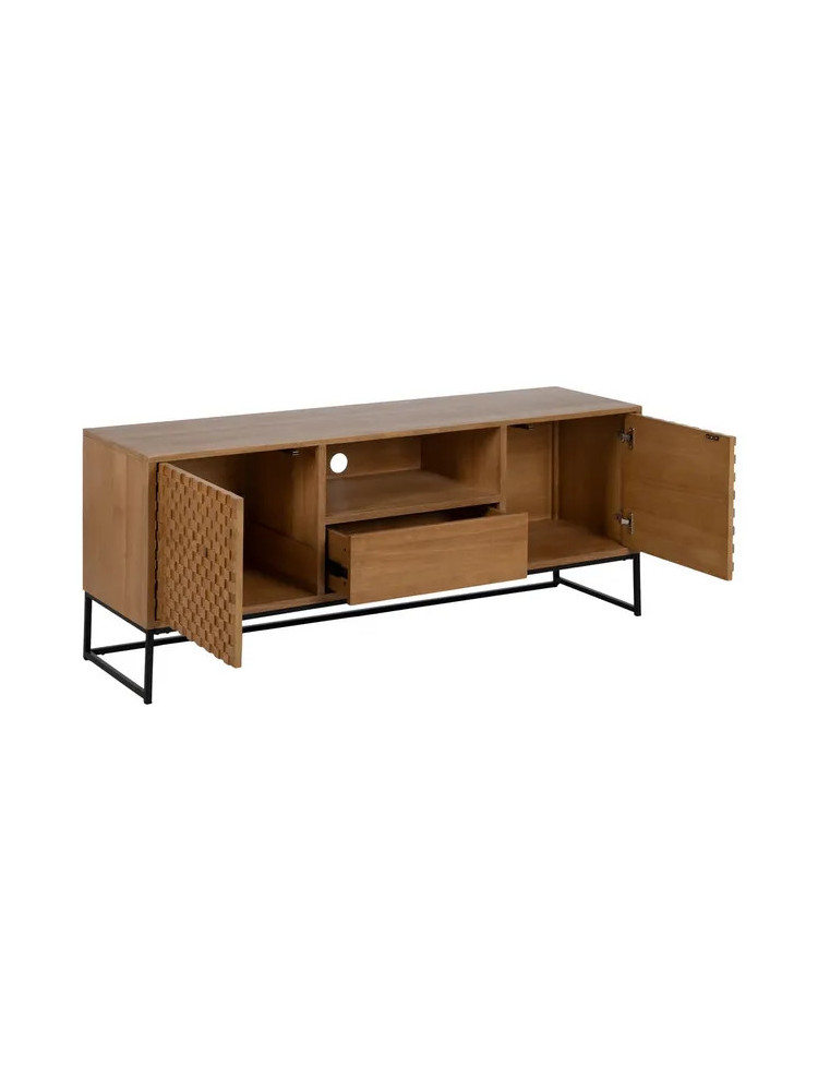 CUBO 148 X 40 mueble TV natural DM-madera