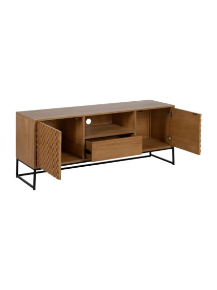 CUBO 148 X 40 mueble TV natural DM-madera