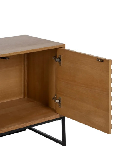 CUBO 148 X 40 mueble TV natural DM-madera