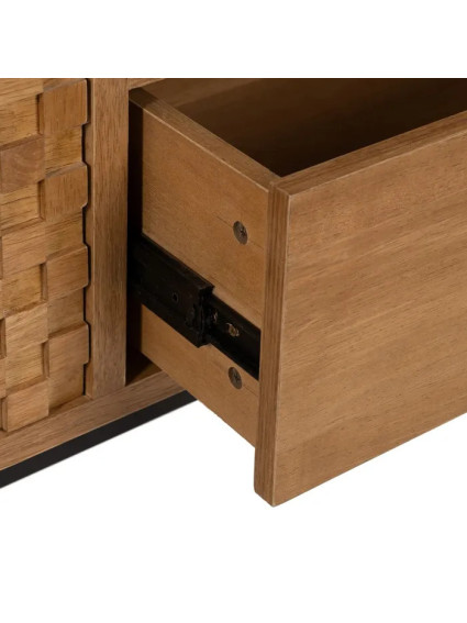 CUBO 148 X 40 mueble TV natural DM-madera