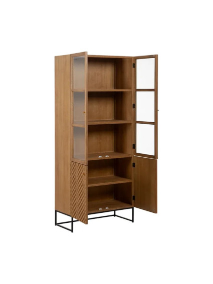 CUBO 84,50 X 42,50 vitrina natural DM-madera