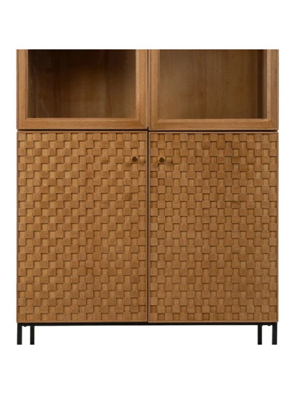 CUBO 84,50 X 42,50 vitrina natural DM-madera