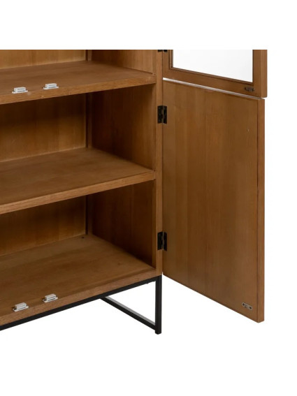 CUBO 84,50 X 42,50 vitrina natural DM-madera