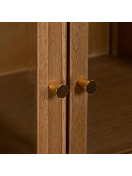 CUBO 84,50 X 42,50 vitrina natural DM-madera