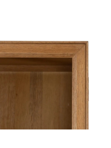 CUBO 84,50 X 42,50 vitrina natural DM-madera