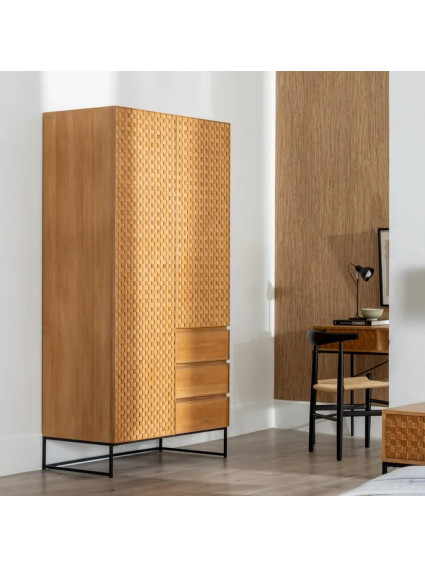 CUBO 98,50 X 55 armario natural DM-madera